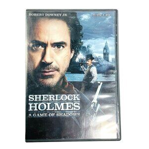 Sherlock Holmes A Game of Shadows Adventure Mystery DVD 2011 Robert Downey Jr u